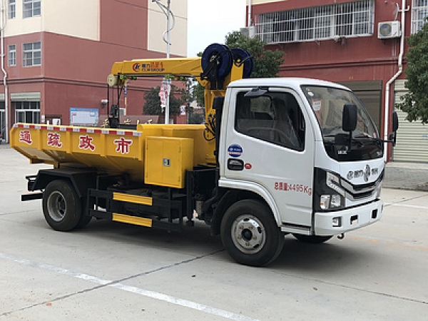 國(guó)六東風(fēng)多利卡管道清淤車(chē)